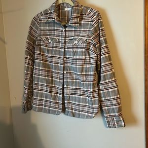 Columbia womans button down shirt